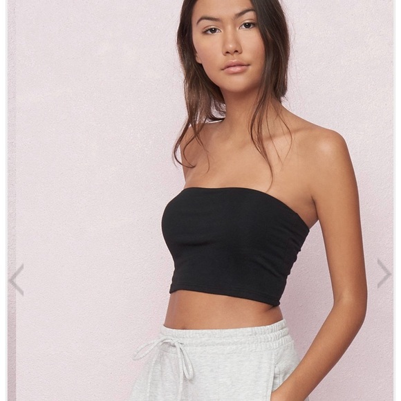 garage black tube top